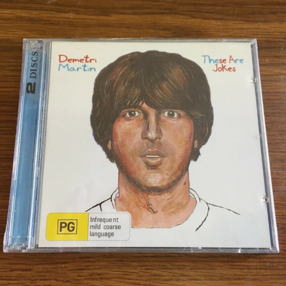 NEW These Are Jokes [PA] by Demetri Martin (CD, Sep-2006 Comedy Central Records)